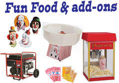 Fun Food and Add-Ons Fun Food and Add-Ons